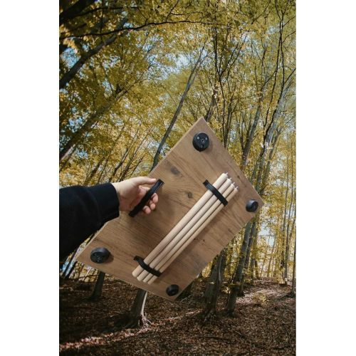 Portatif Kamp Masası Balkon Bahçe Masası Piknik Masası Sehpası 60x45cm