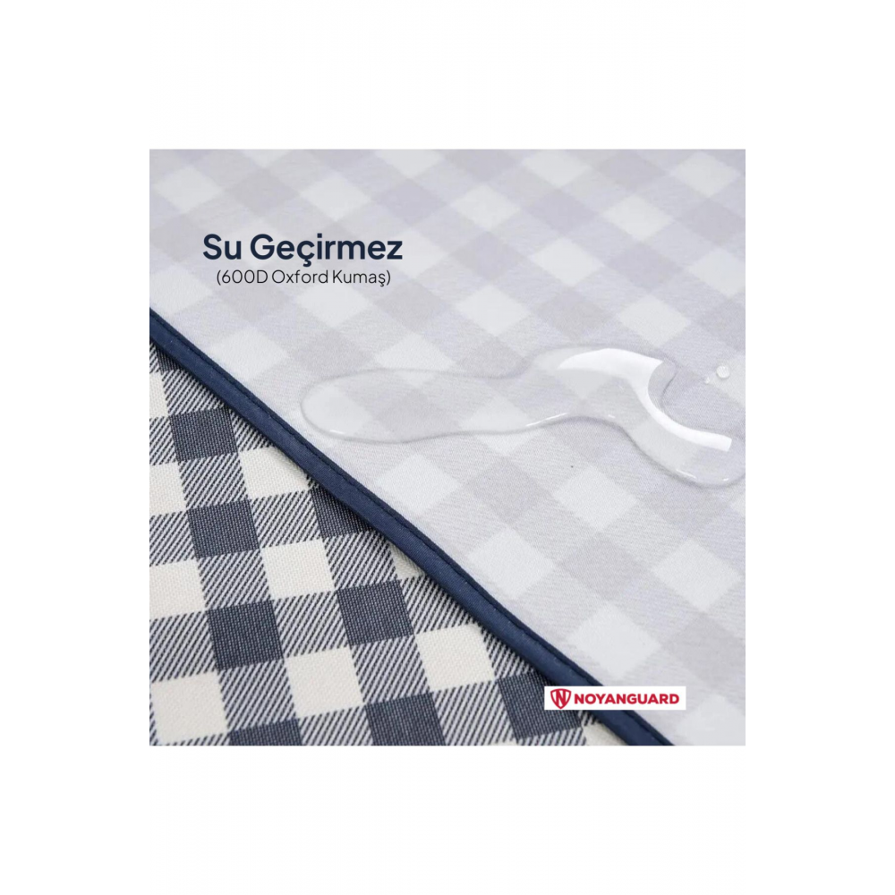 Katlanabilir Piknik Örtüsü Kamp Matı Masa Örtüsü Su Geçirmez Dayanıklı Taşınabilir