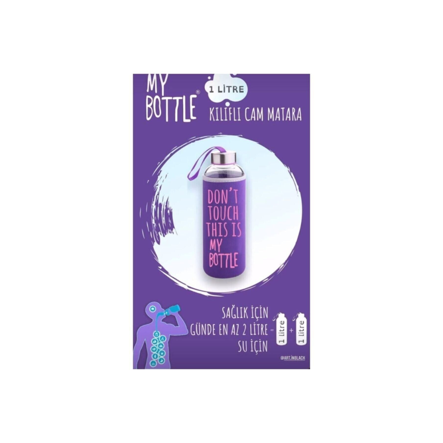 Borosilikat Cam Matara 1000 ml