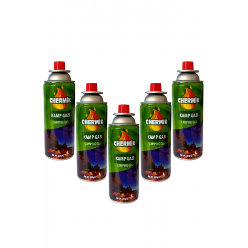 5 Li Kamp Ocağı Tüpü Pürmüz Gaz Kartuş Seti Beşli Pürmüz Gazı 5 Adet Kamp Gazı Kartuş Seti