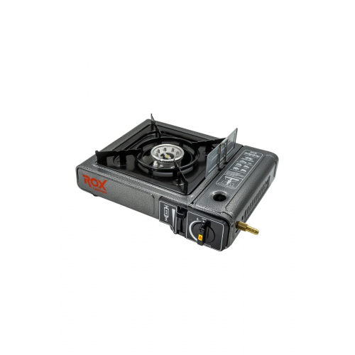 Camping 0103 Tekli Portatif Kamp Ocak, Rüzgarlıklı, Ekstra Gaz Girişli