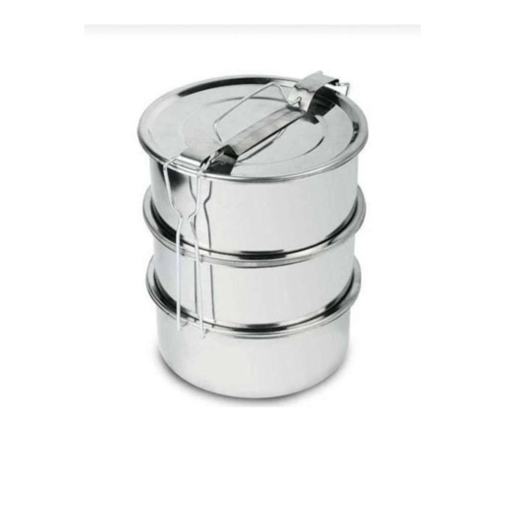 3 Lü Çelik Sefer Tası