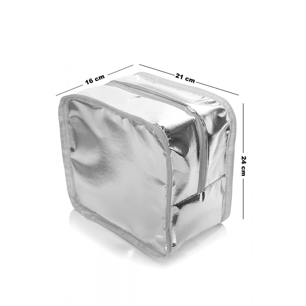 8 Lt Yemek Taşıma Çantası Sıcak Ve Soğuk Termal Termos Mama Taşıma Çantası Kamp Piknik Soğutucu S