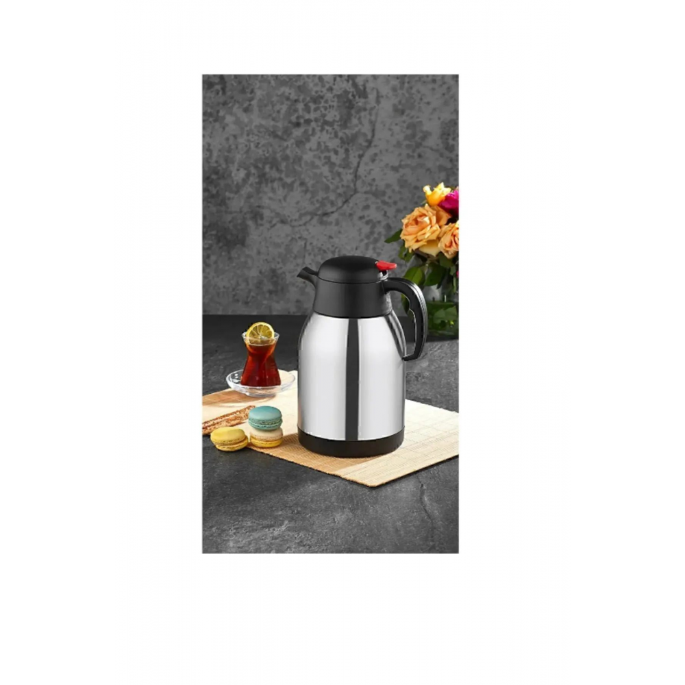 2 Litre Paslanmaz Çelik Çay Termosu - 1200p