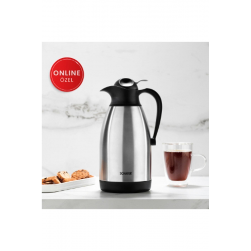 Kitchen House 2 Litre Çelik Termos Inox