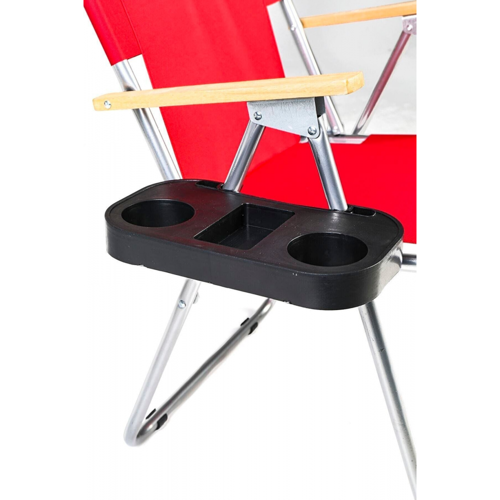 Kamp Sandalyesi Bardaklığı, Bardak Tutucu, Kamp Sandalyesi Aparatı, Siyah