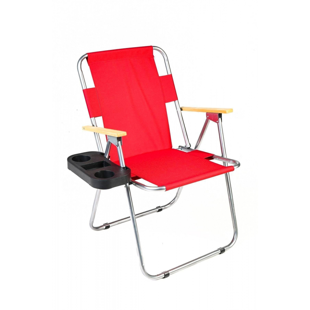 Kamp Sandalyesi Bardaklığı, Bardak Tutucu, Kamp Sandalyesi Aparatı, Siyah