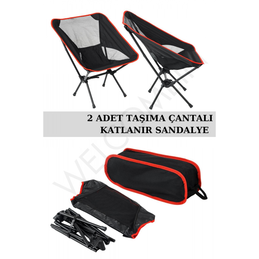 4 Kişilik Çadır 2 adet Katlanır-Şişme-Yatak,Sandalye ve Masa,2 Adet şişme Yastık ve Lamba Kamp Set