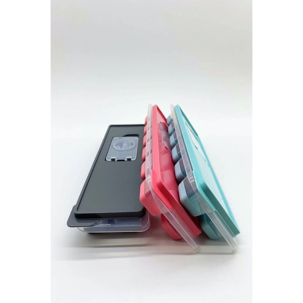 Kapaklı Silikon Tabanlı Lux Buzluk 3 Adet