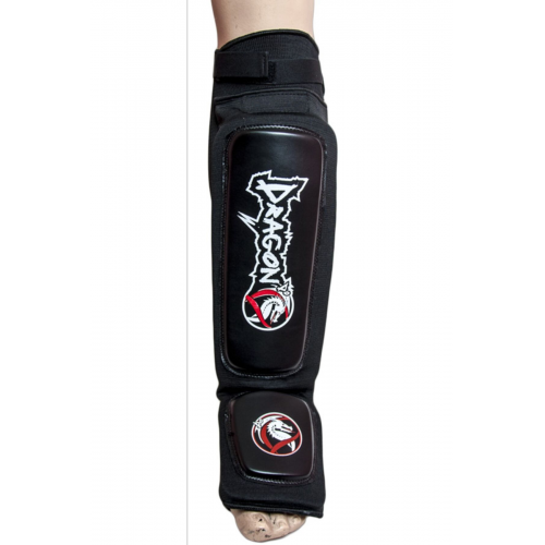 Mma, Muay Thai, Kick Boks Elastik Kaval Koruyucu Takviyeli - Siyah