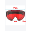 Kayak Gözlüğü Güneş Kar Gözlük Kırmızı Snowboard Glasses Ekonomik Seri Gözlük