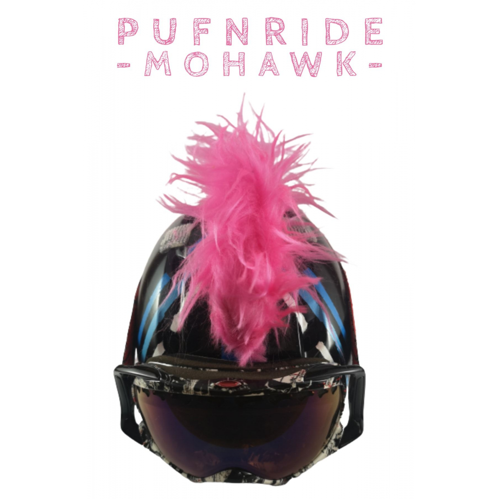 Puf Mohawk Snowboard Kayak Bisiklet Motorsiklet Paten Kask Süsü Aksesuarı