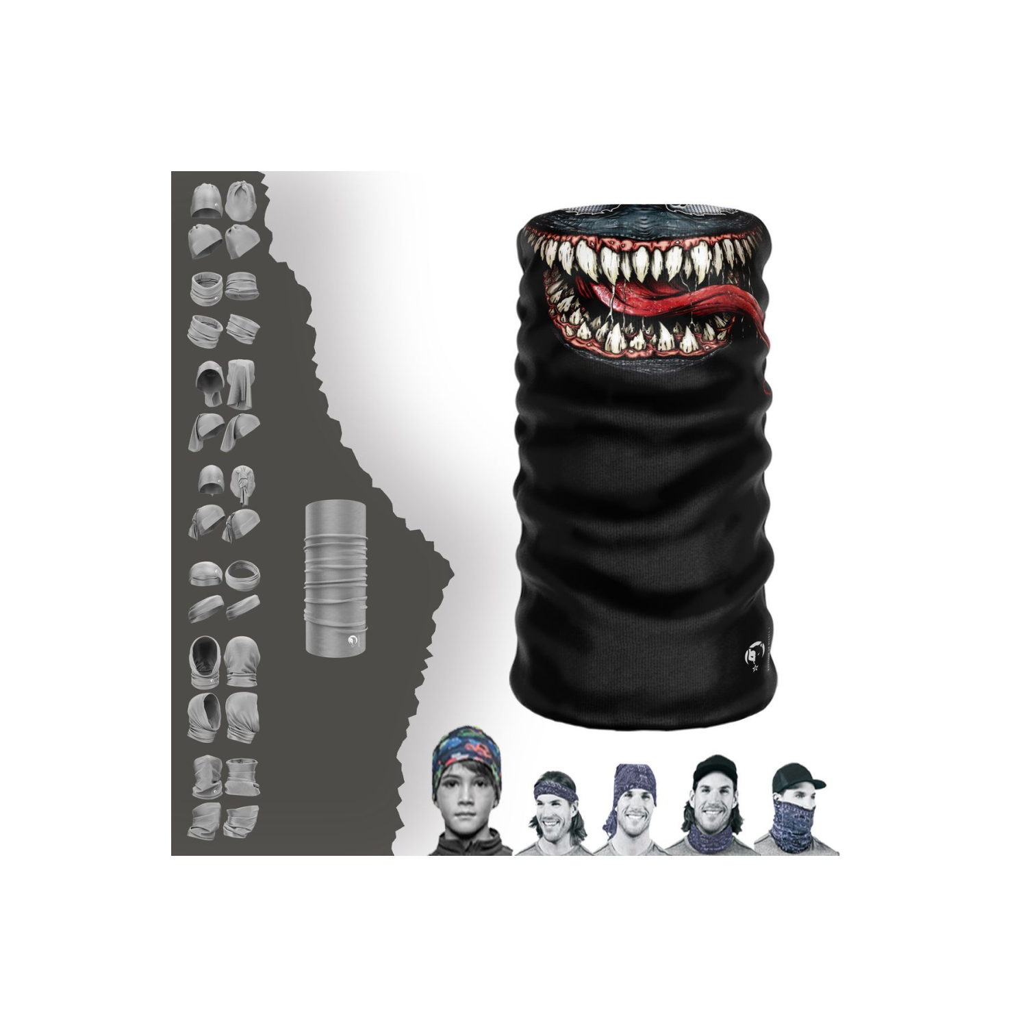 Venom Driver Buff Baf Dikişsiz Tüp Boyunluk Bandana