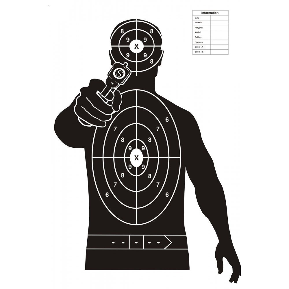 Atış Hedef Kağıdı 102 (10 Adet)