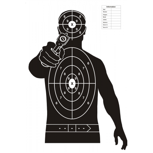 Atış Hedef Kağıdı 102 (10 Adet)