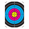Okçuluk Hedef Kağıdı 80cm 10 Halka -10'lu Paket