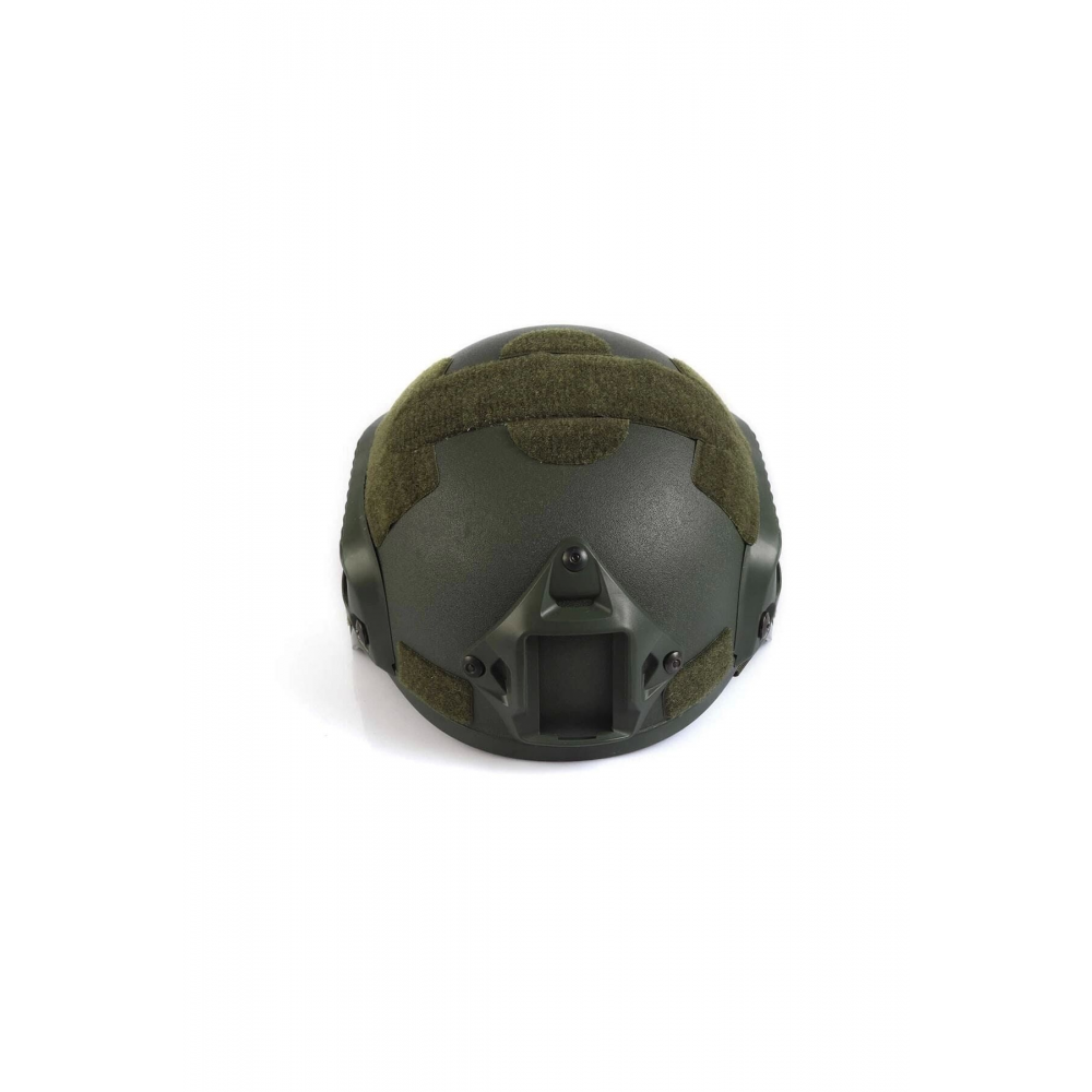 Haki Airsoft Kompozit Başlık  Koruyucu Tactical Kask Paintball