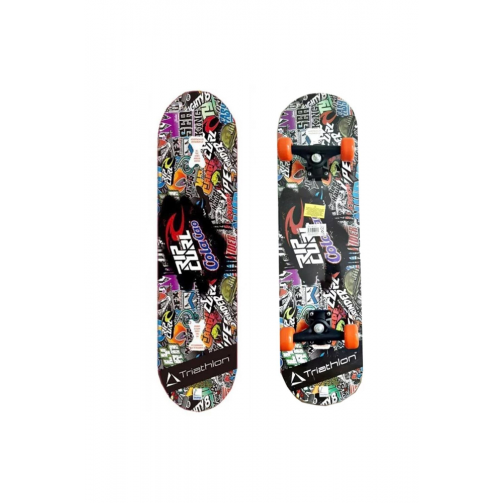 T132 Rıp Curl Desenli Kaykay