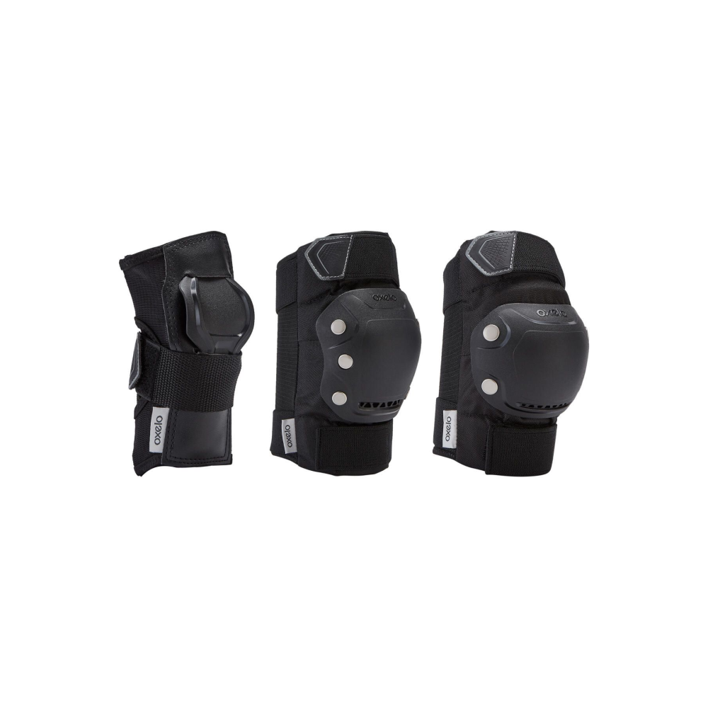 Oxelo Yetişkin Paten Destek Seti - Gri - Fıt500