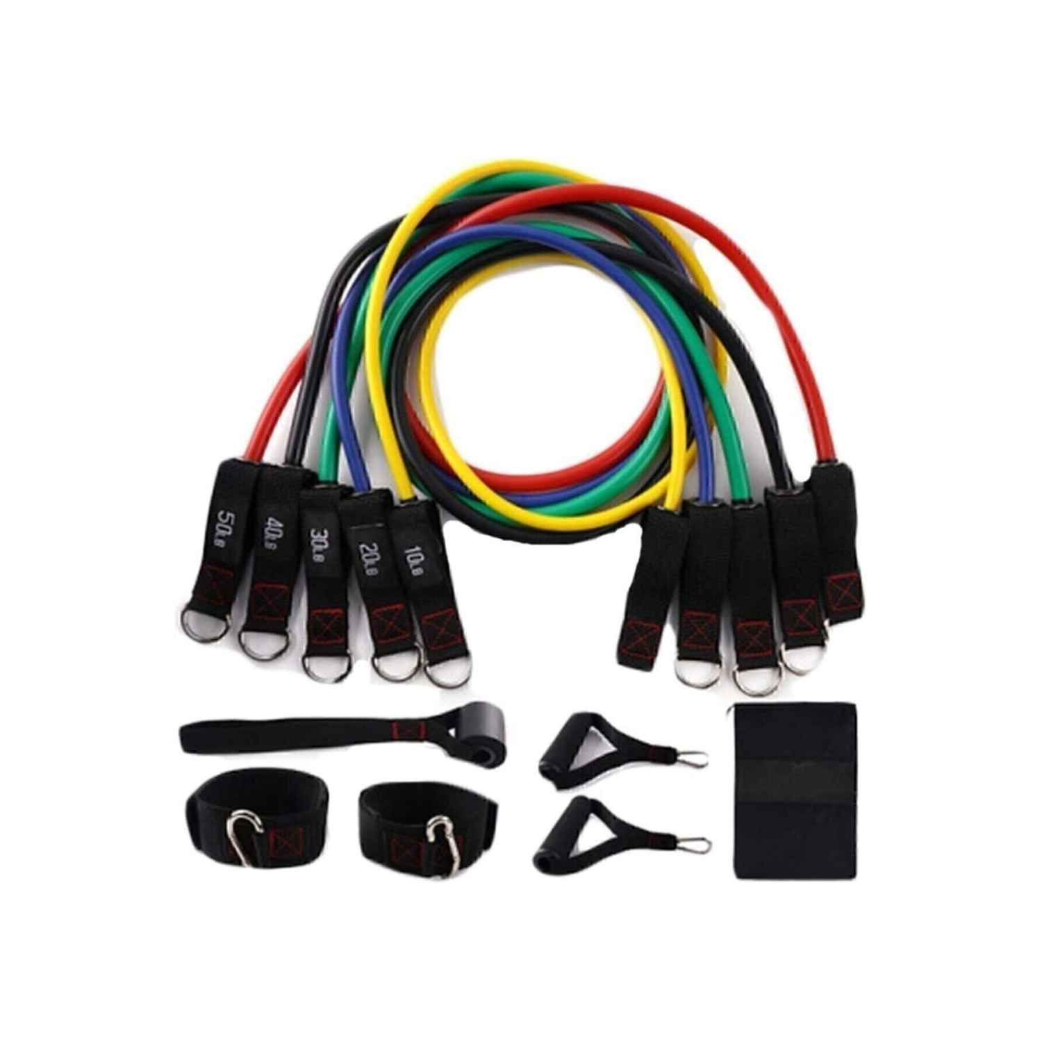 11 Parça Latex Direnç Lastiği Seti Kapı Arkası Direnç Bandı