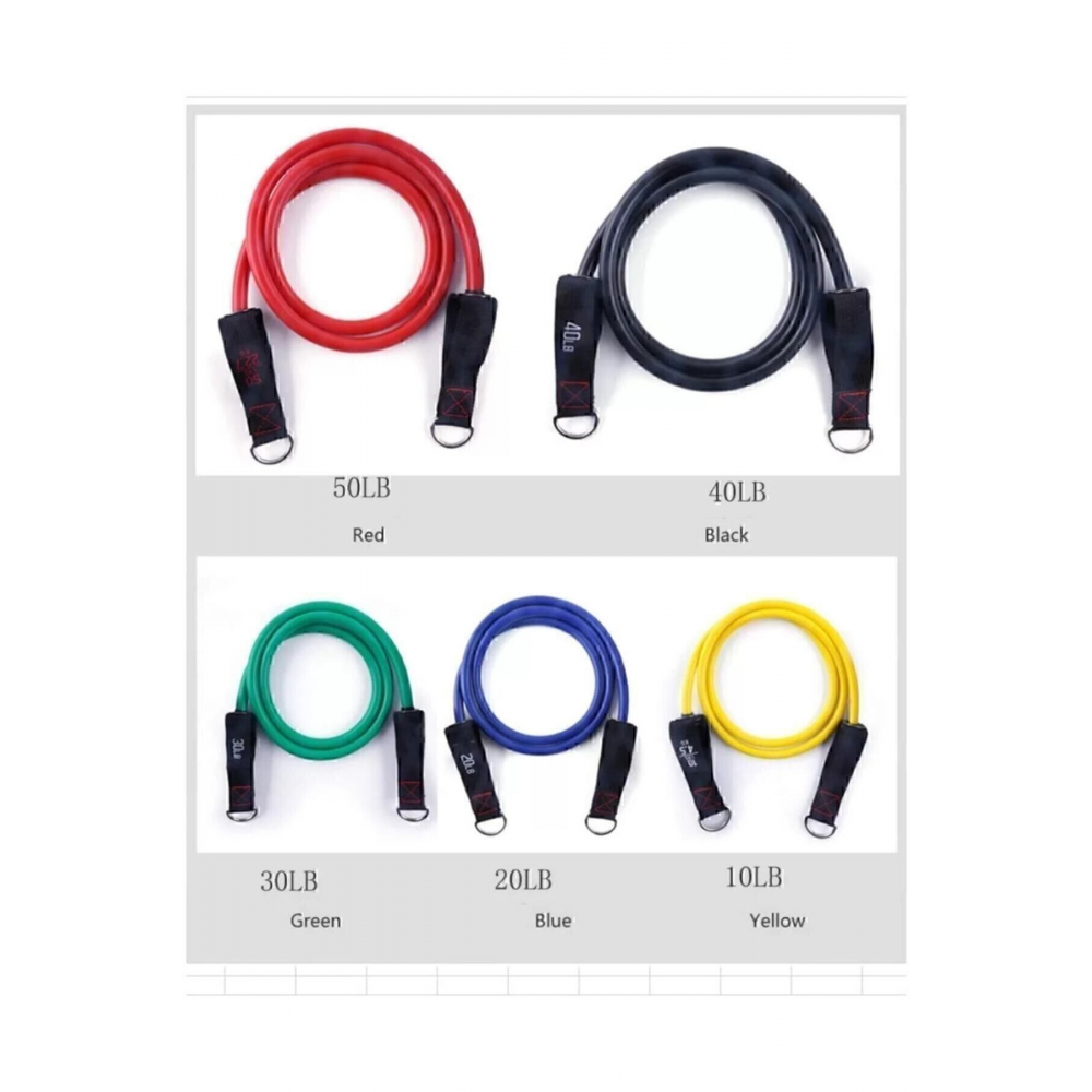 11 Parça Latex Direnç Lastiği Seti Kapı Arkası Direnç Bandı
