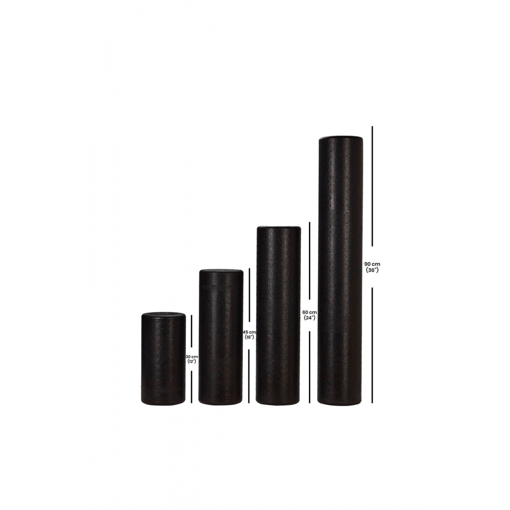 Foam Roller Tırtıksız Masaj Rulosu Pilates Silindiri Yoga Egzersiz Recovery 45 cm
