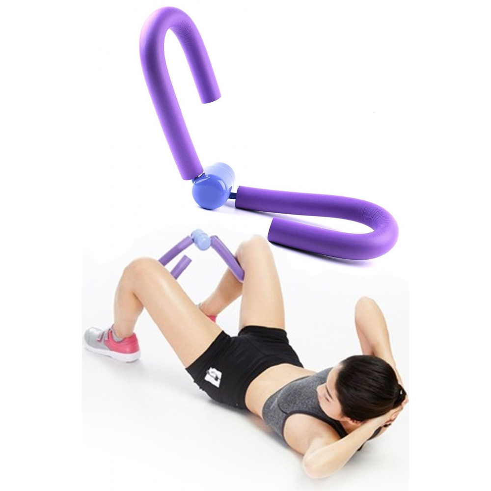 Thigh Master Kalça Basen Şekillendirici Kelebek Pilates Spor Aleti  Mor