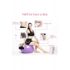 65 Cm Fitilli Pilates Topu Ve Pompa Seti Plates Denge Yoga Spor Egzersiz Top Jimnastik Fitness Gym