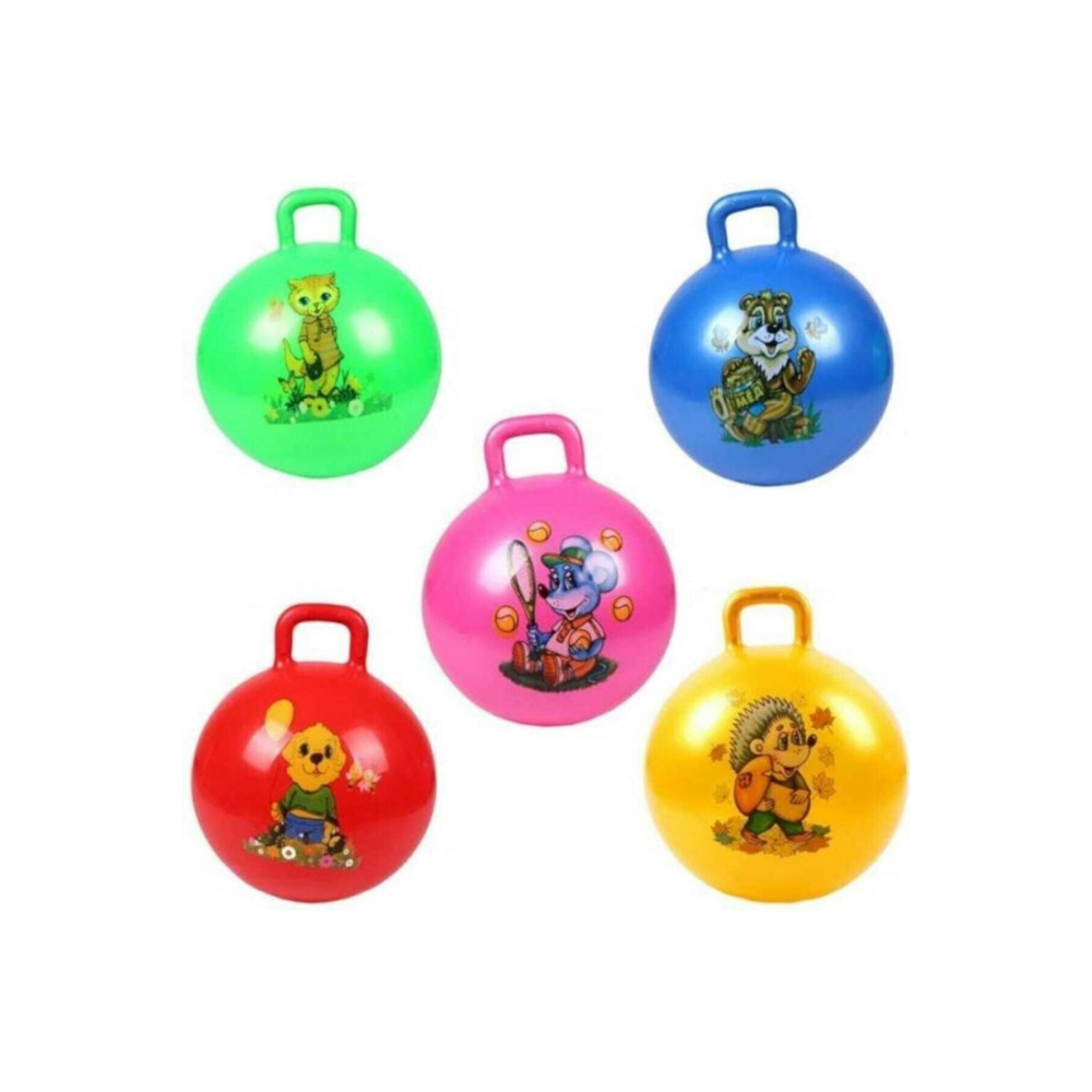 Zıp Zıp Kanguru Top Zıplama Topu Çocuk Plates 90 Kg Taşıma