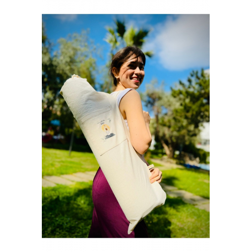 Yoga Mat Taşıma Çantası (8 MM IÇİN) Güneş-baskılı Pilates Mat Taşıma Çantası