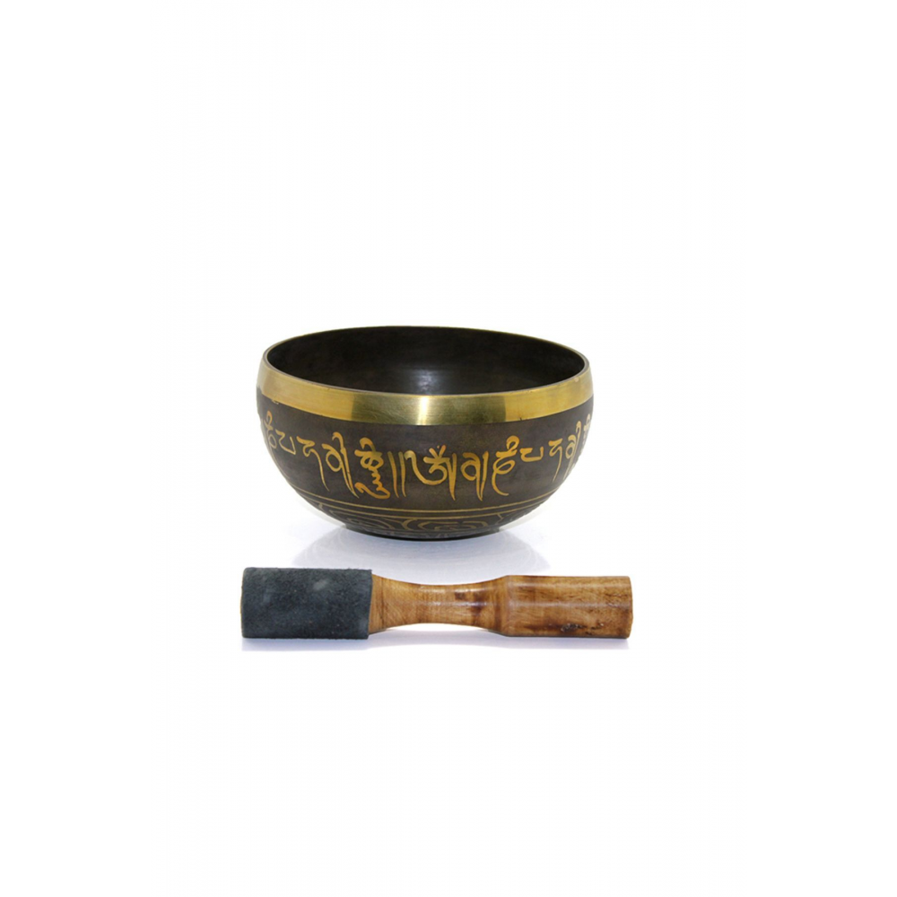 Meditasyon Çanı Yoga Çanı Tibet Çanağı 18 Cm Ksk197