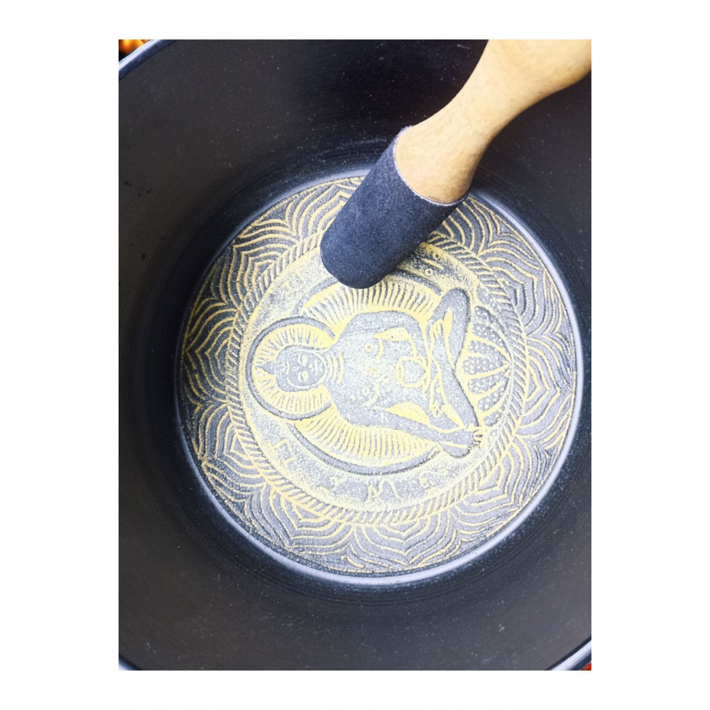 Meditasyon Çanı Yoga Çanı Tibet Çanağı 20 Cm Ses Terapi(ÖN KULLANIM BİLGİLİ)