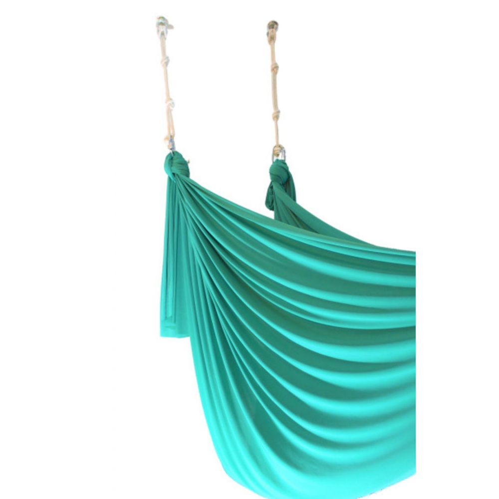 Yoga Hamak Seti- Yeşil Geniş En 260cm Kadar Esneyebilme