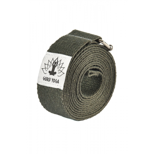 Doğal Yoga Kemeri Haki Yeşil