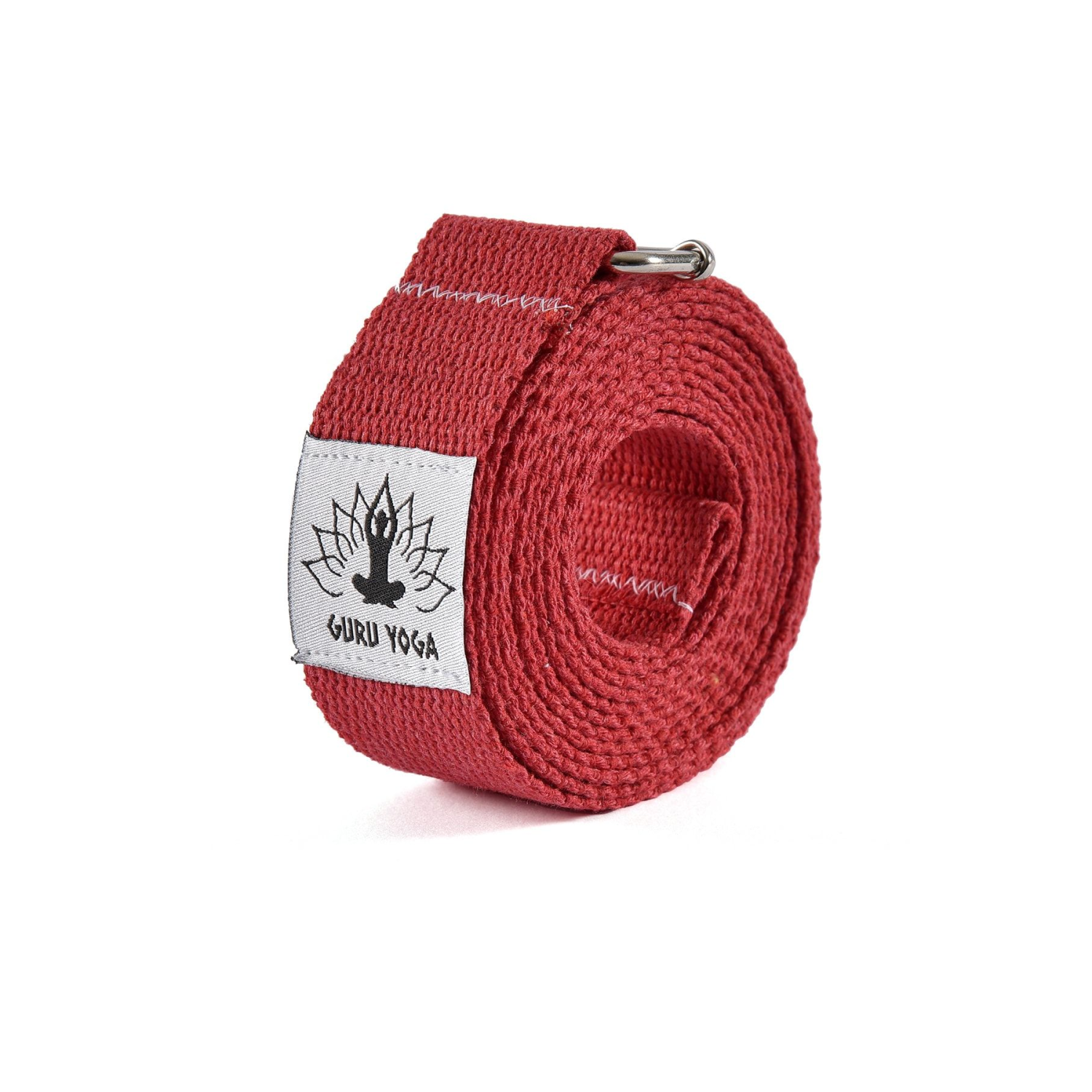 Doğal Yoga Kemeri Kırmızı 250 Cm