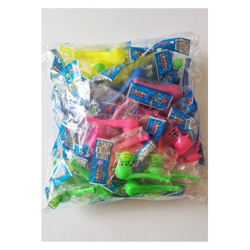 50 Adet (1 Paket) Pipo Şeklinde Havalanan Uçan Top Üflemeli Top Nefes Açıcı Nostaljik Oyuncak
