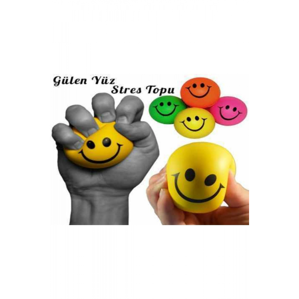 Gülen Yüz Stres Topu