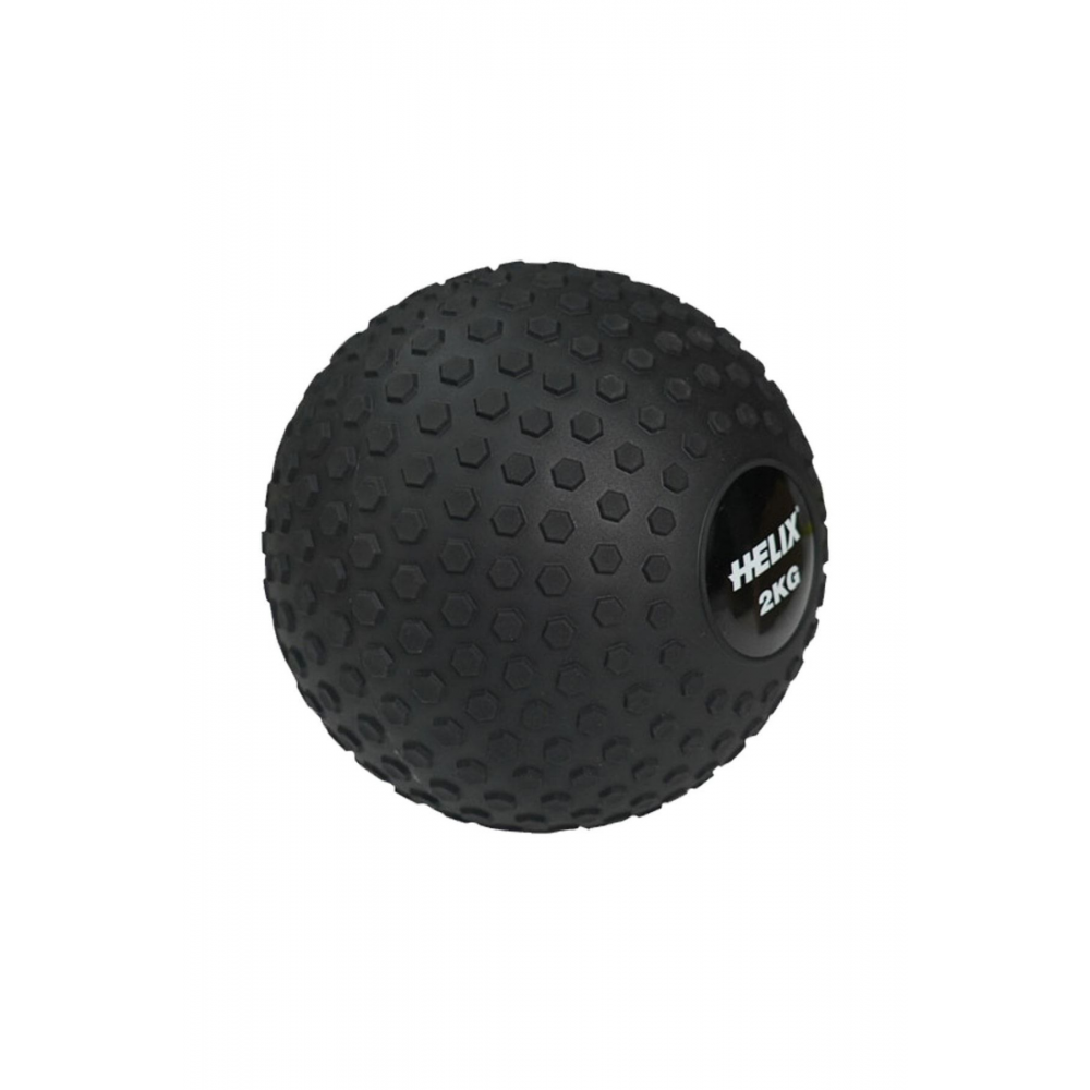 Sağlık Topu Zıplamayan 2 Kg Sağlık Topu 2 Kg Tek Ebat Siyah Kulpsuz Zıplamayan