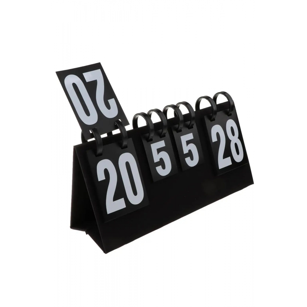 SCR-500 Ergonomik Tasarım Masa Skorbord Her Spor Branşına Uygun Büyük Boy 48x30 cm Scoreboard Çetele
