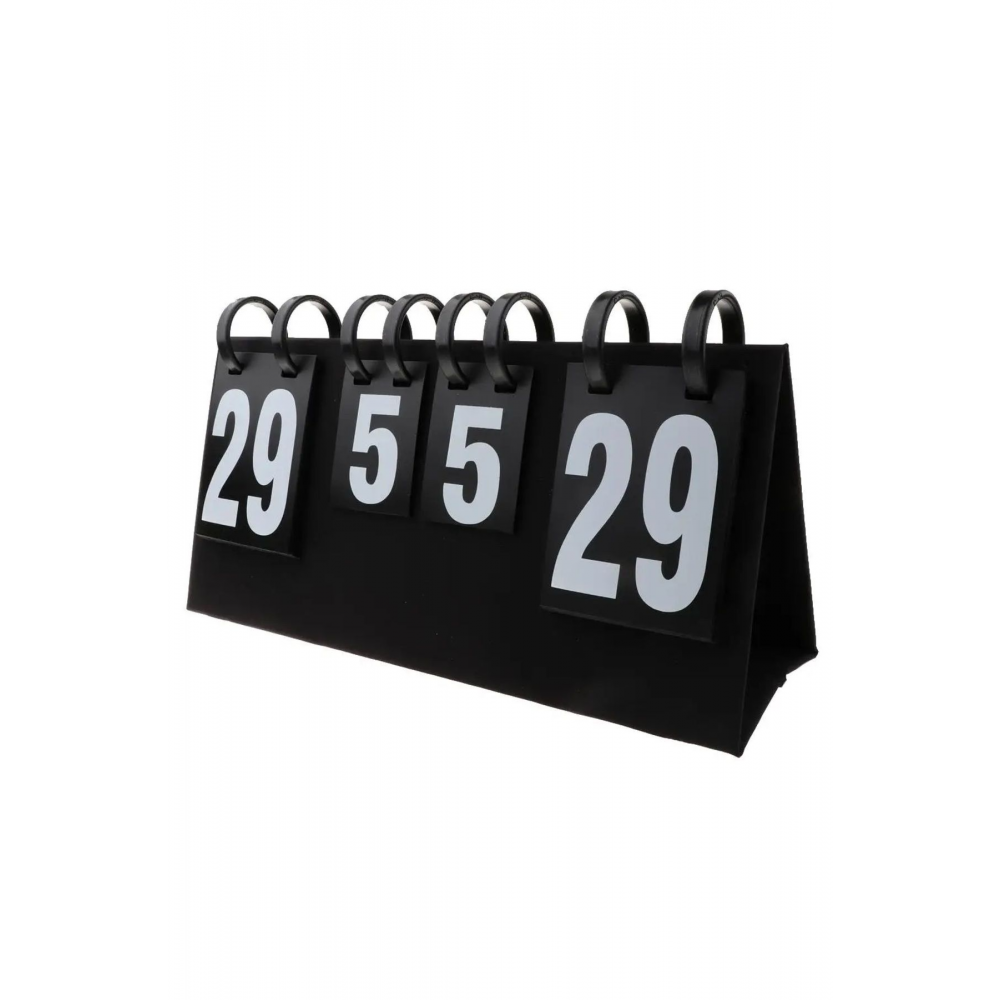 SCR-500 Ergonomik Tasarım Masa Skorbord Her Spor Branşına Uygun Büyük Boy 48x30 cm Scoreboard Çetele