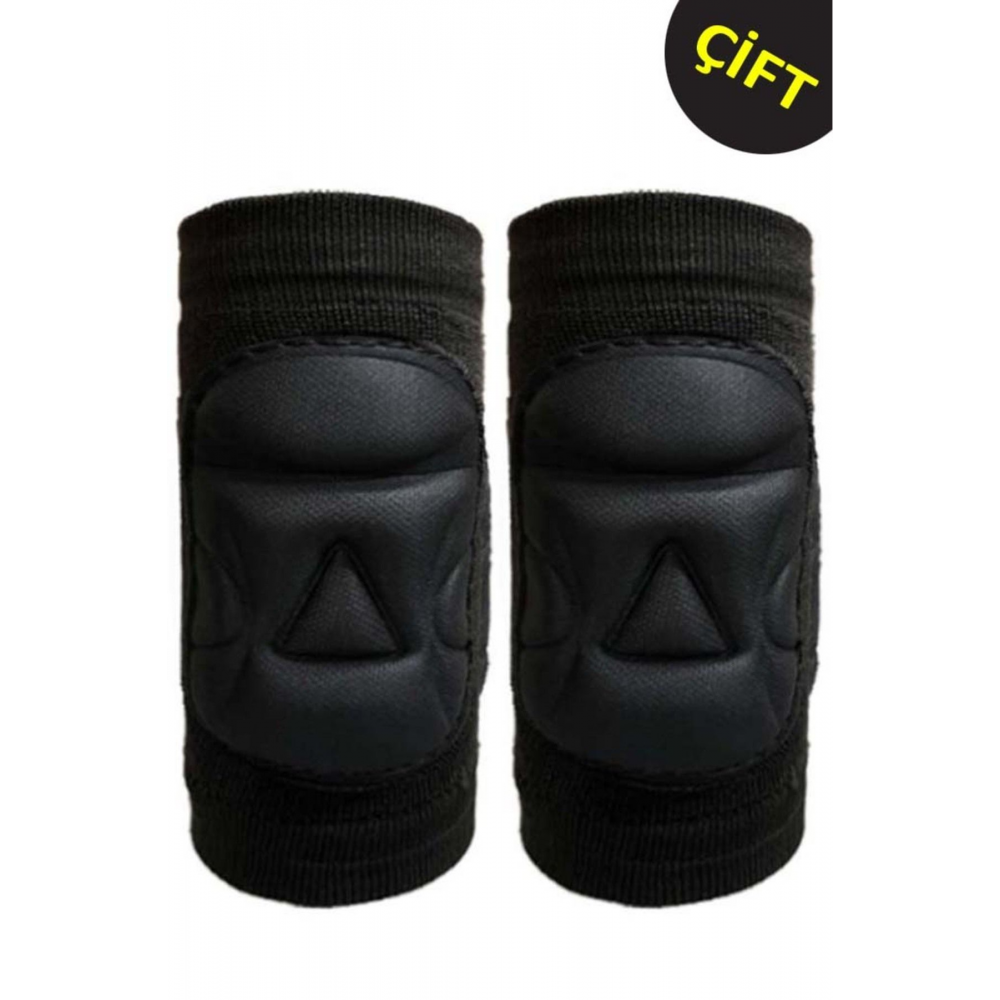 Çiftli Voleybol Dirsekliği Kaleci Dirsekliği Kabartma Sünger Destekli