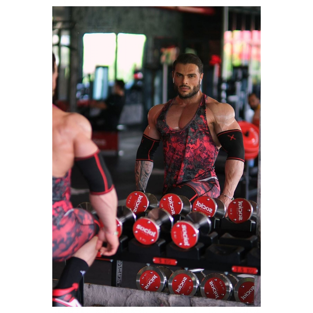 Fitness Spor Dirseklik , Ortopedik Antrenman Dirsekliği, Elbow Sleeve , 2 Adet