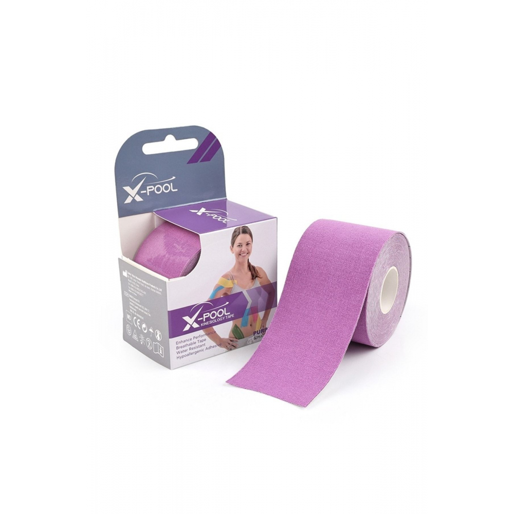 Kinezyo Tape Band Mor,lila Renk Kinesio Sporcu Bandı