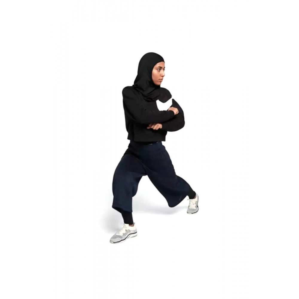 Pro Hijab 2.0 Unisex Siyah Antrenman Baş Örtüsü N.000.3533.010.ML