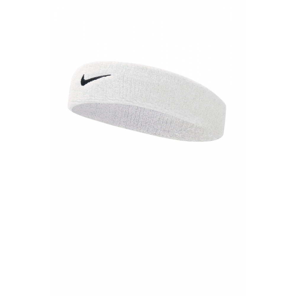 Unisex Beyaz Nike Swoosh Headband