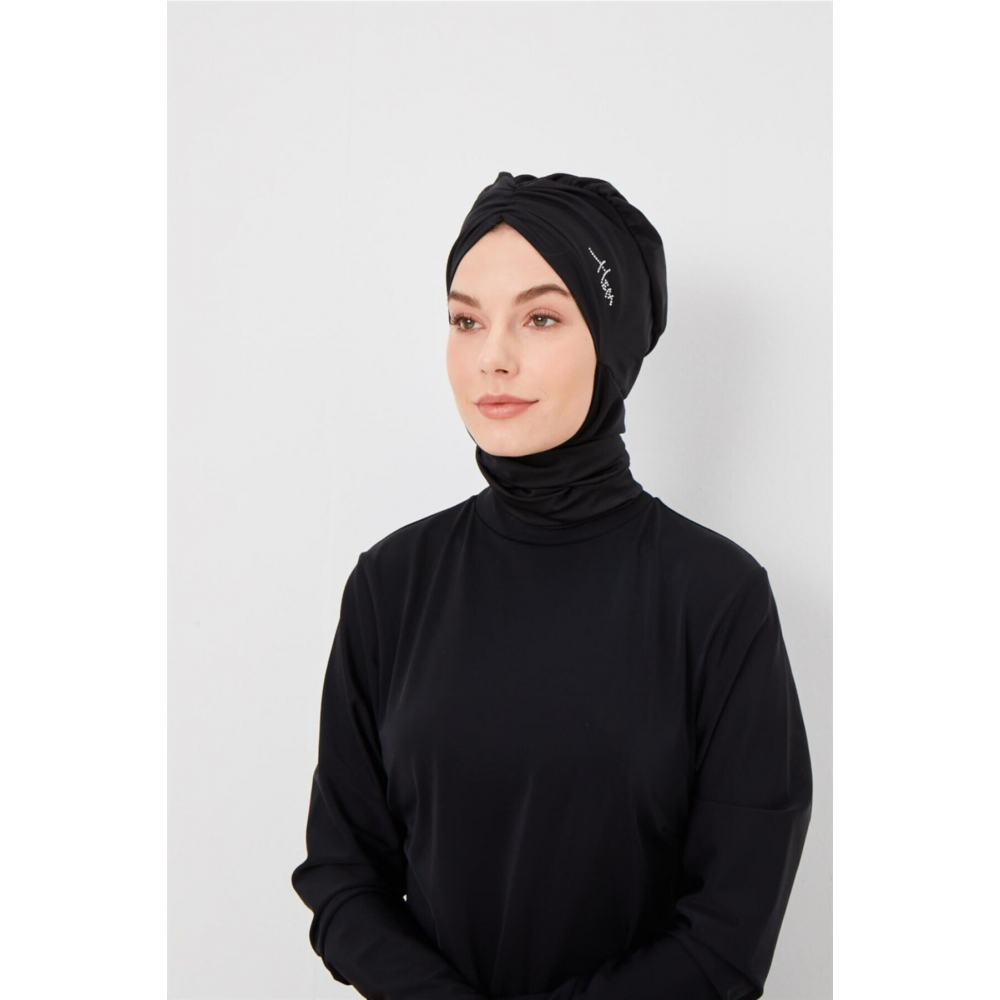 Imzalı Siyah Büzgülü Deniz Bonesi