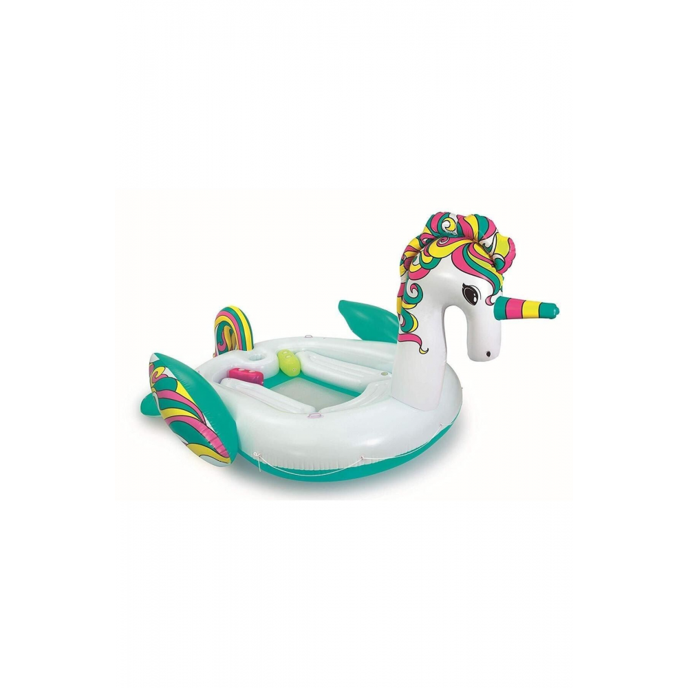 Lüx Dev Ünicorn Yüzen Ada - Deniz Yatağı ( 590 Cm X 404 Cm )