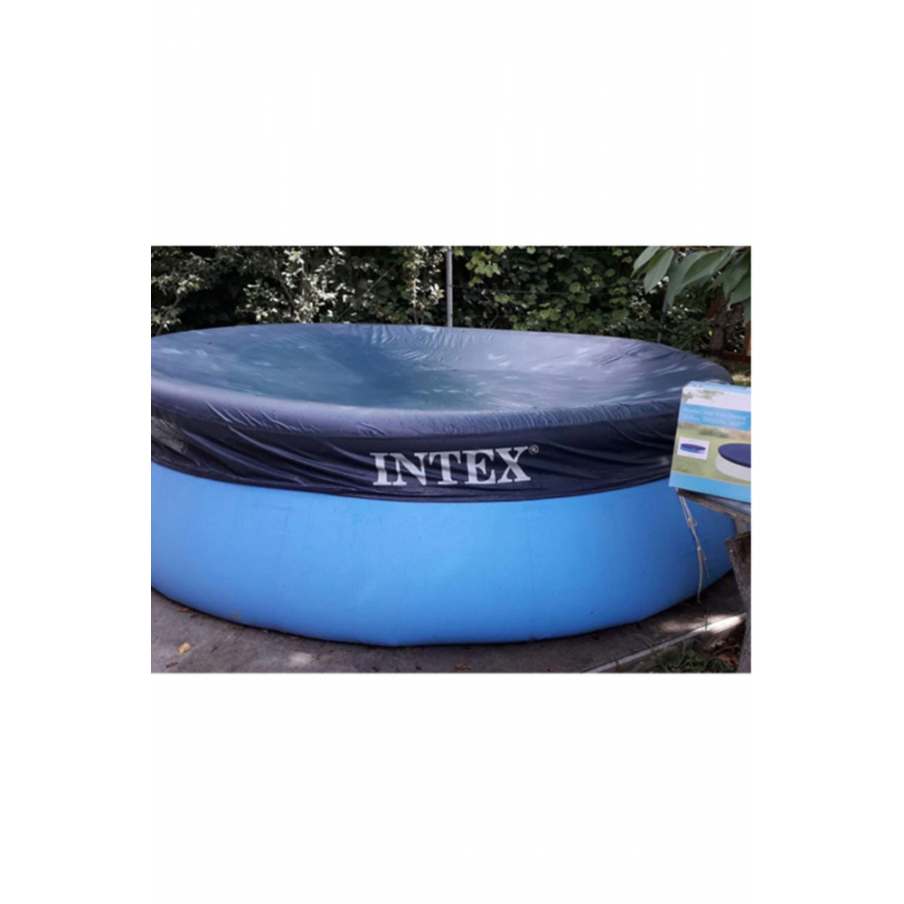 Büyük Havuz Örtüsü 366 cm Çapındaki Havuzlar İçin Pool Cover For Easy Set Pool
