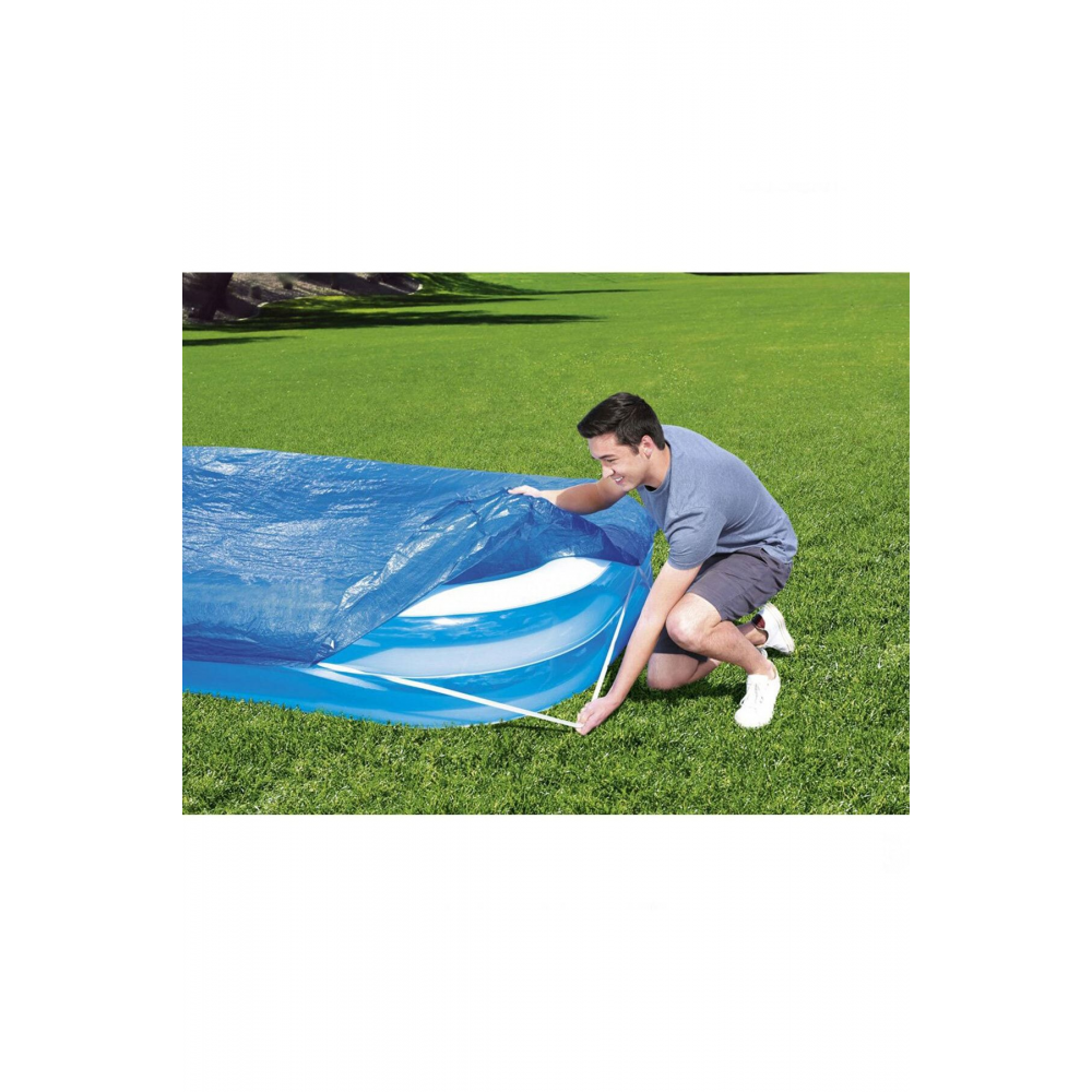 Yılın Ilk Fırsatları - Havuz Örtüsü 262 X 175 X 51 Cm 58319 - ™ Beyaz At®