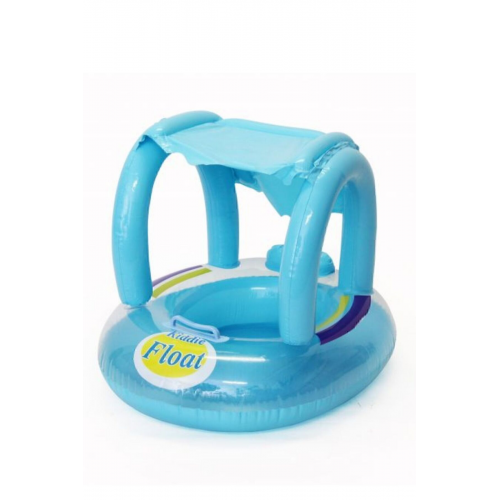 Baby Float Gölgelikli 0-5 Yaş Bebek Havuz - Deniz Simidi Plaj Malzemeleri